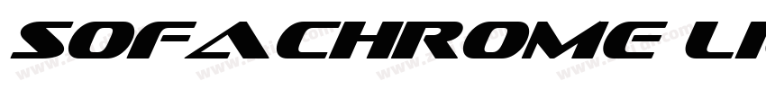 Sofachrome Light it字体转换